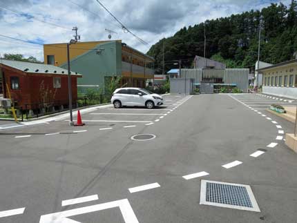 駐車場も広く沢山