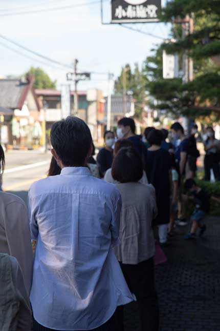 並ばなくても入場できる