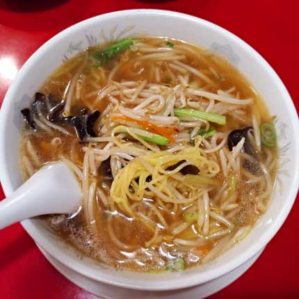 豆芽湯麺（もやしラーメン）