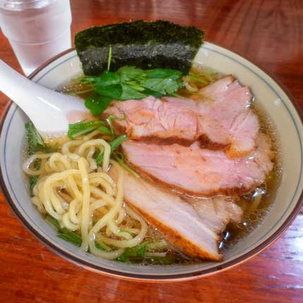 サヨリうす口しょうゆらーめん950円税込