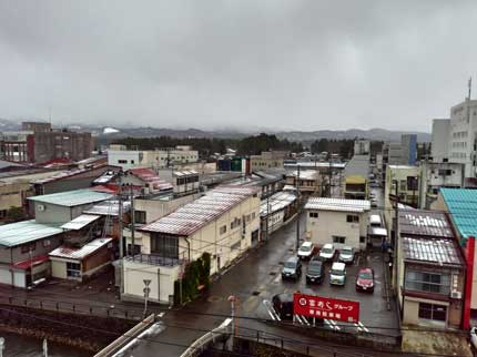 上越市高田の街並み