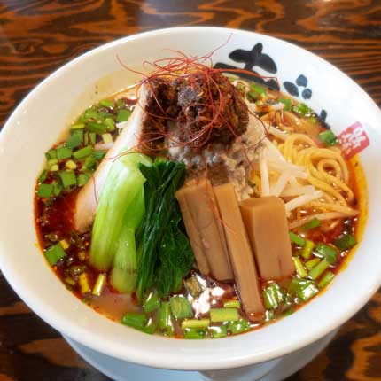 雪むろ酒かすラーメン麻辣とんこつ980円税込