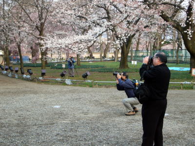 大勢のカメラマン20070408